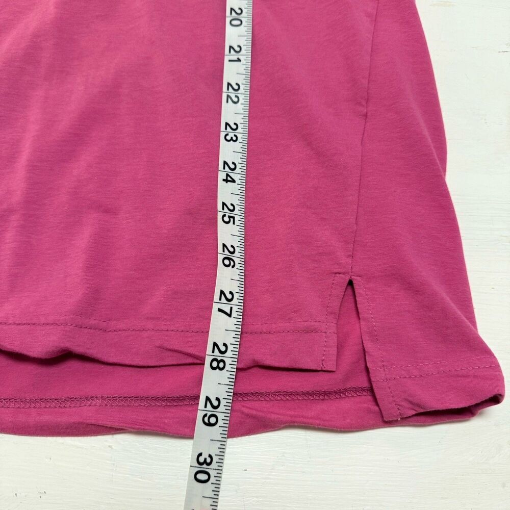 Johnnie O Polo Shirt Mens M Pink Red Logo Golf Club Short Sleeve - Picture 9 of 9